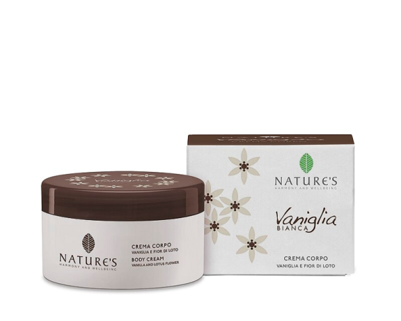 Vaniglia Bianca Crema Corpo Nature's